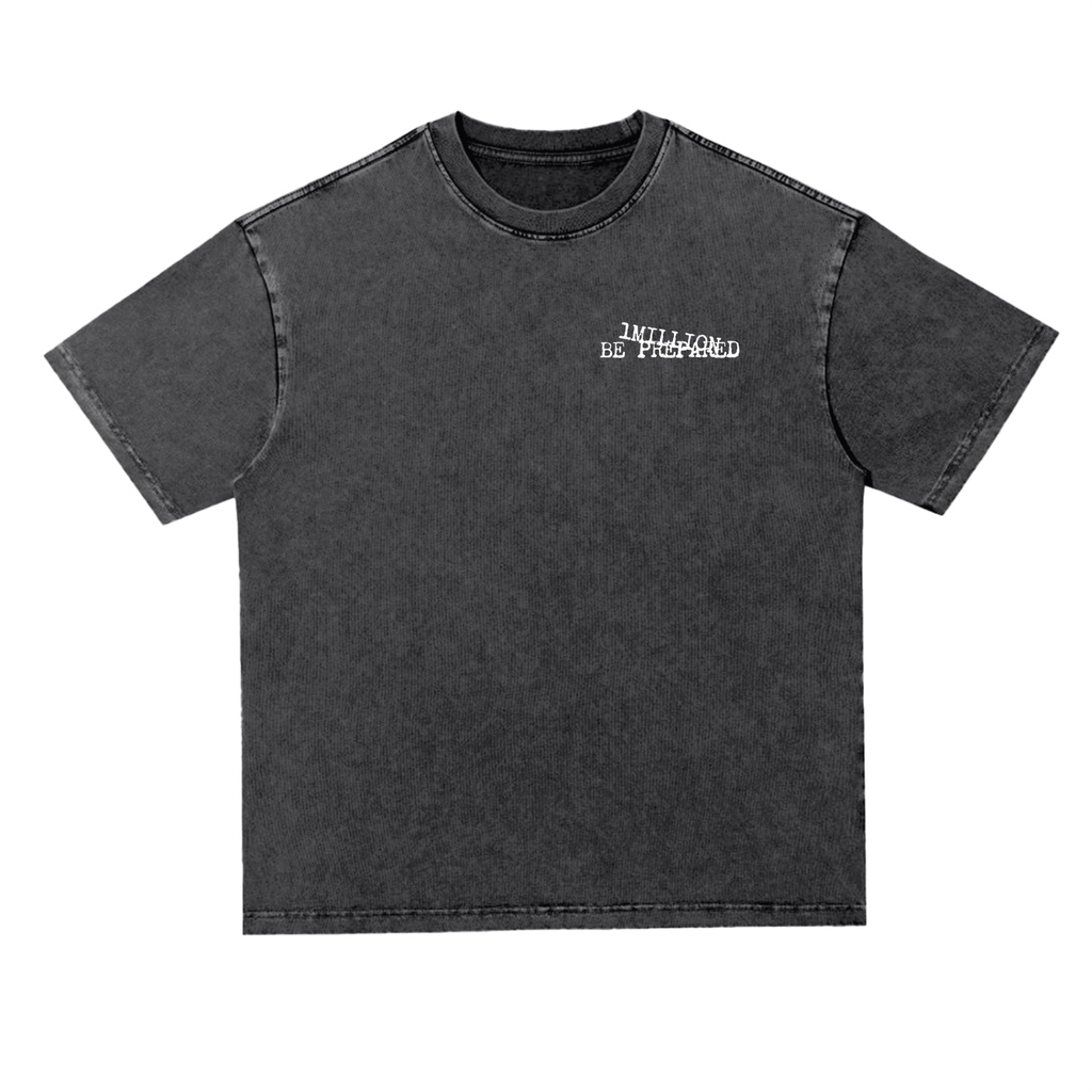 Snow Washed Heavyweight Oversize T-Shirt