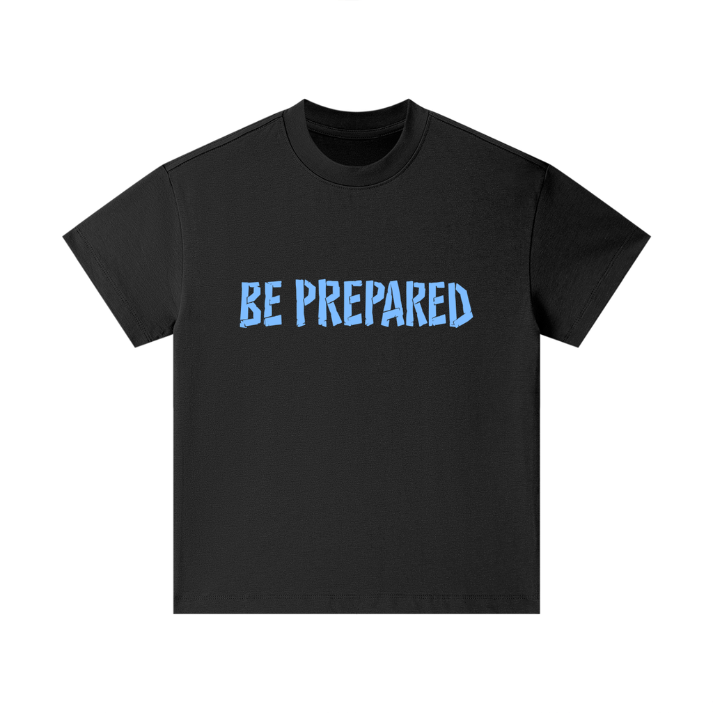 Kids Be Prepared Vintage Logo Tee - Blue