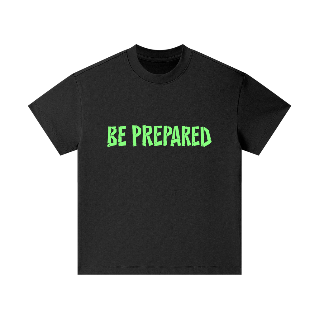 Kids Be Prepared Vintage Logo Tee - Green