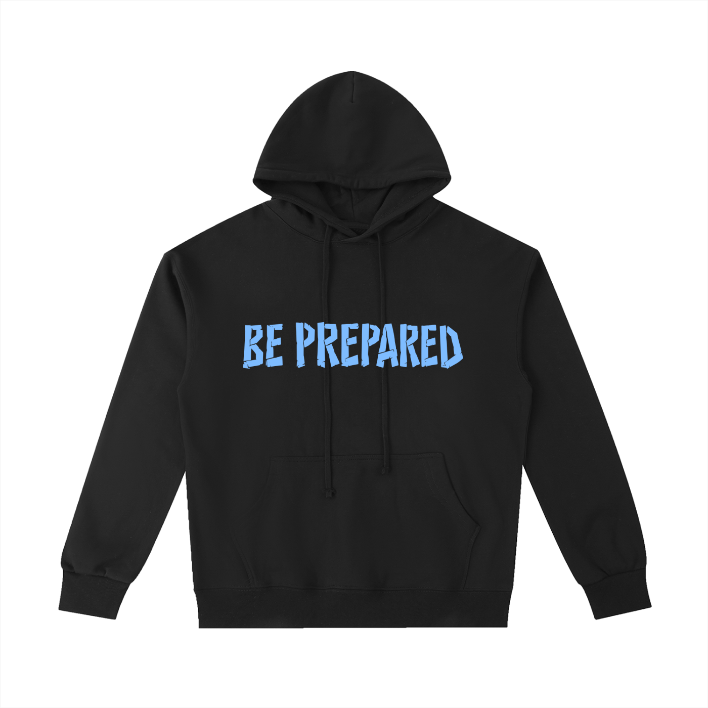 Adult Be Prepared Vintage Logo Hoodie - Blue